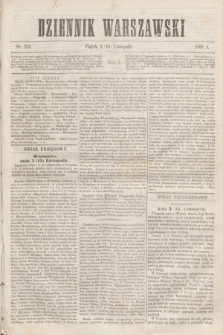 Dziennik Warszawski. R.3, № 253 (16 listopada 1866)