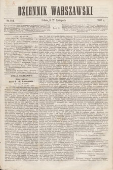 Dziennik Warszawski. R.3, № 254 (17 listopada 1866)
