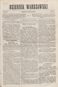 Dziennik Warszawski. R.3, № 261 (25 listopada 1866)