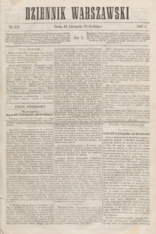 Dziennik Warszawski. R.3, № 273 (12 grudnia 1866)