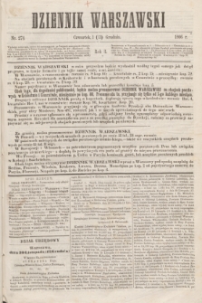 Dziennik Warszawski. R.3, № 274 (13 grudnia 1866)