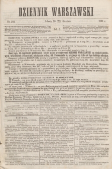 Dziennik Warszawski. R.3, № 282 (22 grudnia 1866)