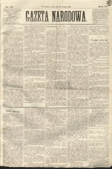 Gazeta Narodowa. 1872, nr 57