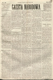 Gazeta Narodowa. 1872, nr 58