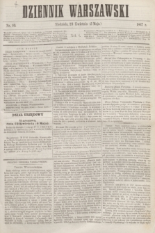 Dziennik Warszawski. R.4, nr 99 (5 maja 1867)