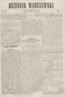 Dziennik Warszawski. R.4, nr 125 (7 czerwca 1867)