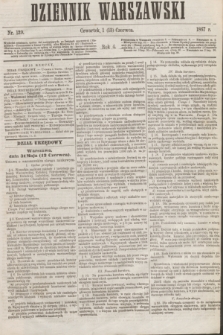Dziennik Warszawski. R.4, nr 129 (13 czerwca 1867)