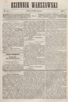 Dziennik Warszawski. R.4, nr 135 (22 czerwca 1867)
