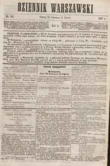 Dziennik Warszawski. R.4, nr 146 (6 lipca 1867) + dod.