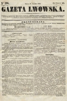Gazeta Lwowska. 1853, nr 298