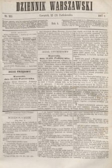 Dziennik Warszawski. R.4, nr 235 (24 października 1867)