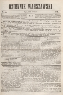 Dziennik Warszawski. R.4, nr 276 (13 grudnia 1867)