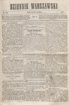 Dziennik Warszawski. R.4, nr 286 (25 grudnia 1867)