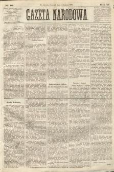 Gazeta Narodowa. 1872, nr 91