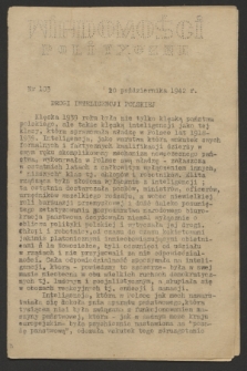 Wiadomości Polityczne. [R.3], nr 103 (20 października 1942)