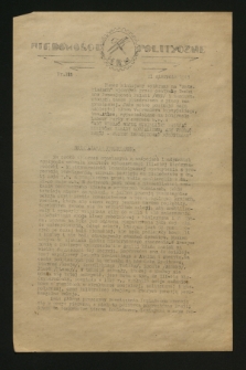 Wiadomości Polityczne. 1943, nr 121 (21 sierpnia)