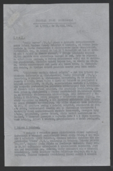 Przegląd Prasy Brytyjskiej. 1943 (6 VIII - 12 VIII)