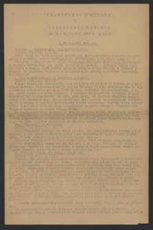 Wiadomości z Miasta i Wiadomości Radiowe. 1944, nr 19 (12 sierpnia)