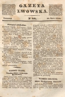 Gazeta Lwowska. 1842, nr 88