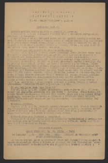 Wiadomości z Miasta i Wiadomości Radiowe. 1944, nr 42 (23 sierpnia)