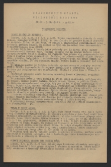 Wiadomości z Miasta i Wiadomości Radiowe. 1944, nr 64 (3 września)