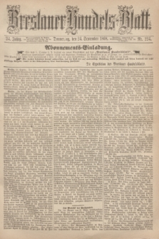 Breslauer Handels-Blatt. Jg.24, Nr. 224 (24 September 1868)