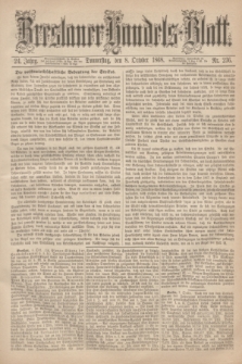 Breslauer Handels-Blatt. Jg.24, Nr. 236 (8 October 1868)