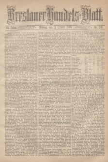 Breslauer Handels-Blatt. Jg.24, Nr. 239 (12 October 1868)