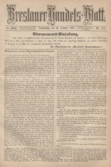 Breslauer Handels-Blatt. Jg.24, Nr. 254 (29 October 1868)