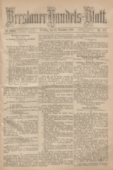 Breslauer Handels-Blatt. Jg.24, Nr. 300 (22 December 1868)