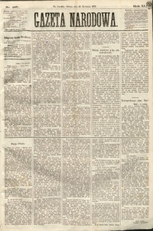 Gazeta Narodowa. 1872, nr 107