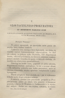 Przegląd Sądowy : pismo popularno-naukowe poświęcone teoryi i praktyce prawa. T.1, zesz. 2 (listopad 1868)