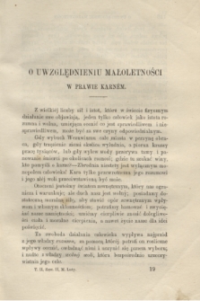 Przegląd Sądowy : pismo popularno-naukowe poświęcone teoryi i praktyce prawa. T.2, zesz. 2 (luty 1869)