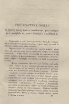 Przegląd Sądowy : pismo popularno-naukowe poświęcone teoryi i praktyce prawa. T.7, zesz. 2 (maj 1870)