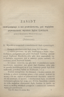 Przegląd Sądowy : pismo popularno-naukowe poświęcone teoryi i praktyce prawa. T.11, zesz. 2 (maj 1871)