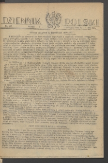 Dziennik Polski. R.3, nr 437 (3 listopada 1942)