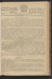 Dziennik Polski : organ demokratyczny. R.4, nr 509 (22 kwietnia 1943)