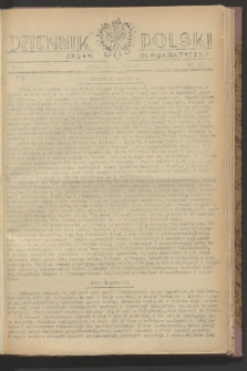 Dziennik Polski : organ demokratyczny. R.4, nr 513 (1 maja 1943)