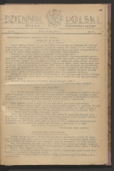 Dziennik Polski : organ demokratyczny. R.4, nr 525 (29 maja 1943)