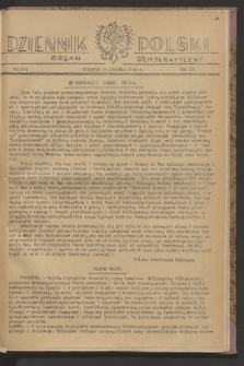 Dziennik Polski : organ demokratyczny. R.4, nr 533 (17 czerwca 1943)