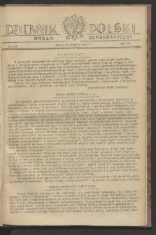 Dziennik Polski : organ demokratyczny. R.4, nr 534 (19 czerwca 1943)