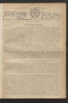 Dziennik Polski : organ demokratyczny. R.4, nr 543 (10 lipca 1943)