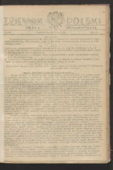 Dziennik Polski : organ demokratyczny. R.4, nr 548 (22 lipca 1943)