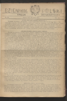 Dziennik Polski : organ demokratyczny. R.4, nr 549 (24 lipca 1943)