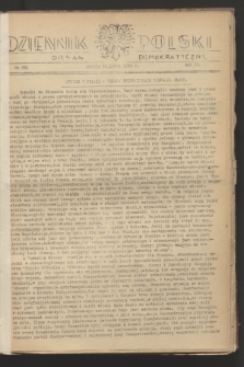 Dziennik Polski : organ demokratyczny. R.4, nr 551 (31 lipca 1943)