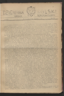 Dziennik Polski : organ demokratyczny. R.4, nr 558 (17 sierpnia 1943)