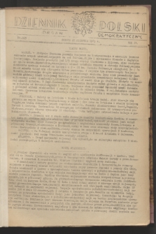 Dziennik Polski : organ demokratyczny. R.4, nr 563 (28 sierpnia 1943)