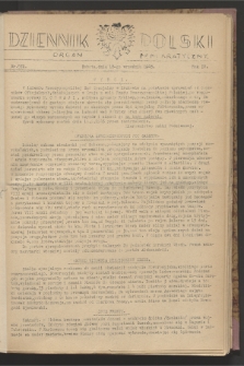 Dziennik Polski : organ demokratyczny. R.4, nr 572 (18 września 1943)