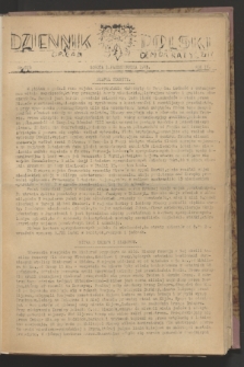 Dziennik Polski : organ demokratyczny. R.4, nr 578 (2 października 1943)