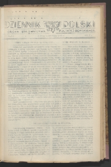 Dziennik Polski : organ Stronnictwa Polskiej Demokracji. R.4, nr 592 (6 listopada 1943)